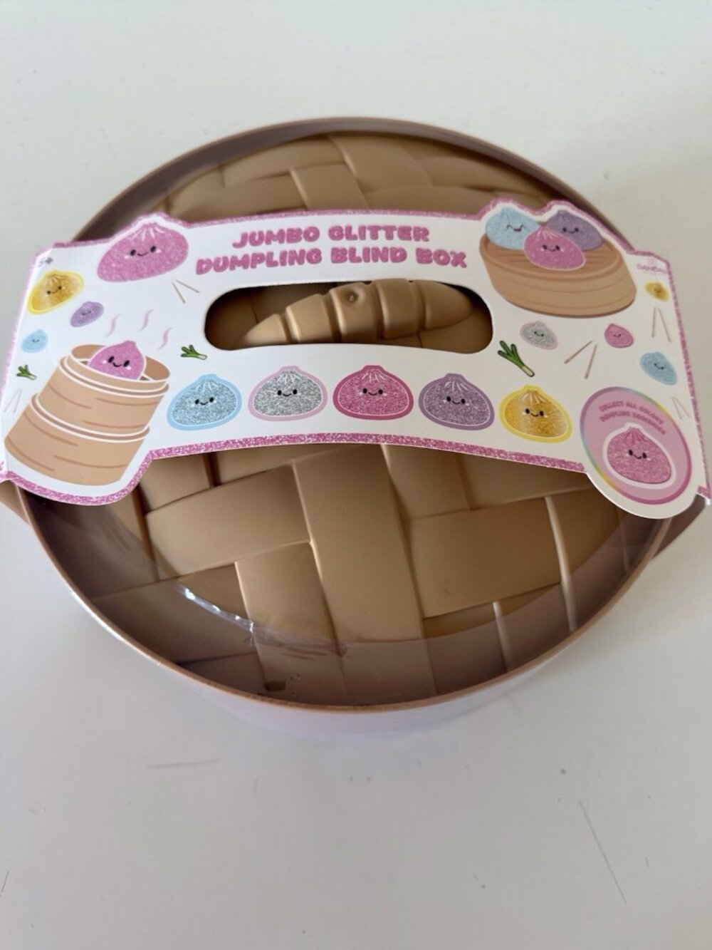 Danbar JUMBO 12” Mystery Glitter Squishy Dumpling 8 lbs Sealed VIRAL NEW